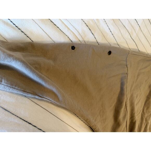 Young Fabulous & Broke YFB Taupe Tan Raissa Slouchy Pullover Hoodie Sweatsht S/M - Picture 3 of 5